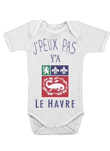  Je peux pas ya le Havre for Baby short sleeve onesies