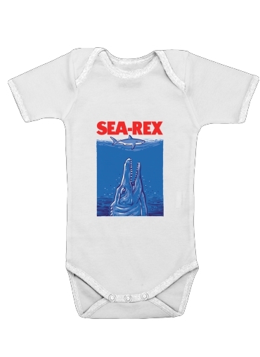  Jurassic World Sea Rex for Baby short sleeve onesies