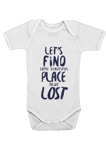  Let's find some beautiful place for Baby short sleeve onesies