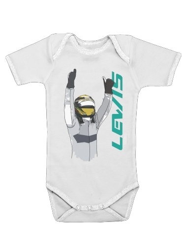  Lewis Hamilton F1 for Baby short sleeve onesies