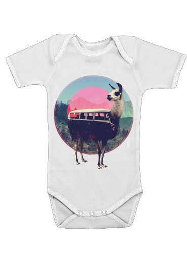  Llama for Baby short sleeve onesies