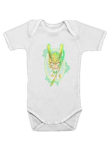  Loki Portrait for Baby short sleeve onesies