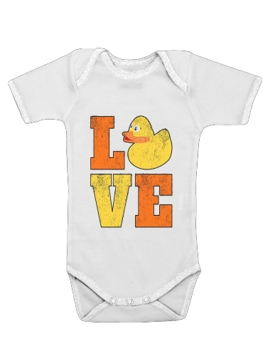 Love Ducks for Baby short sleeve onesies