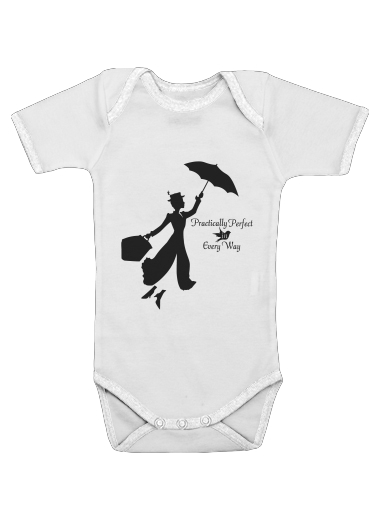  Mary Poppins Perfect in every way for Baby short sleeve onesies