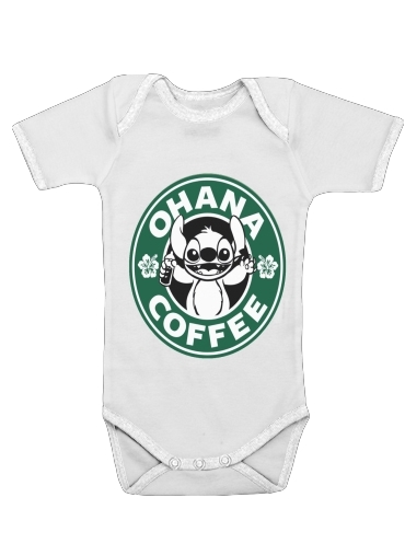  Ohana Coffee for Baby short sleeve onesies
