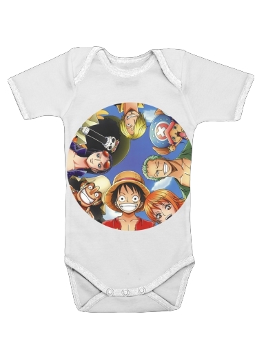  One Piece CREW for Baby short sleeve onesies