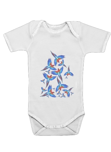  Parrot for Baby short sleeve onesies