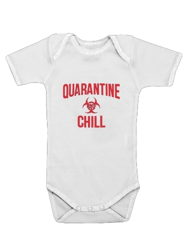  Quarantine And Chill for Baby short sleeve onesies