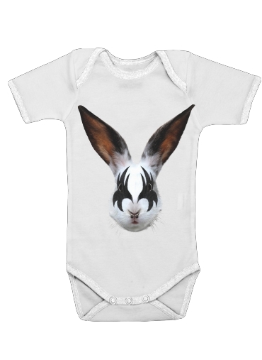  Kiss of a rabbit punk for Baby short sleeve onesies