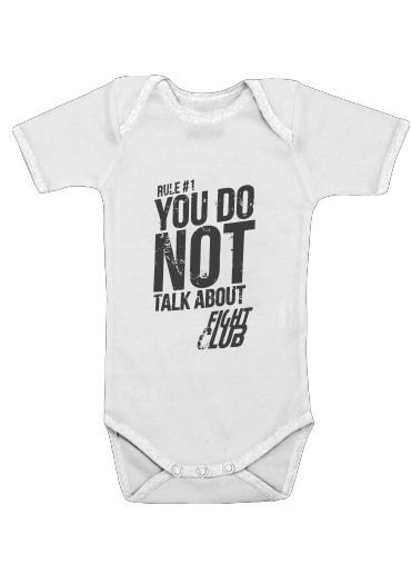  Rule 1 You do not talk about Fight Club for Baby short sleeve onesies