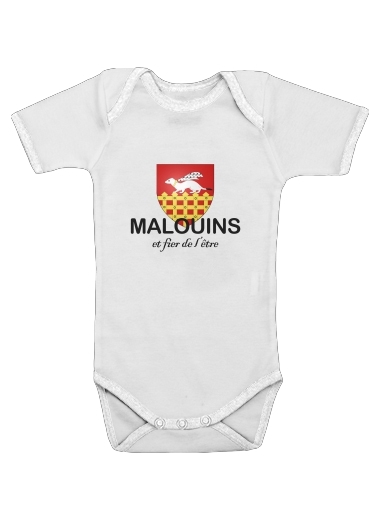  Saint Malo Blason for Baby short sleeve onesies