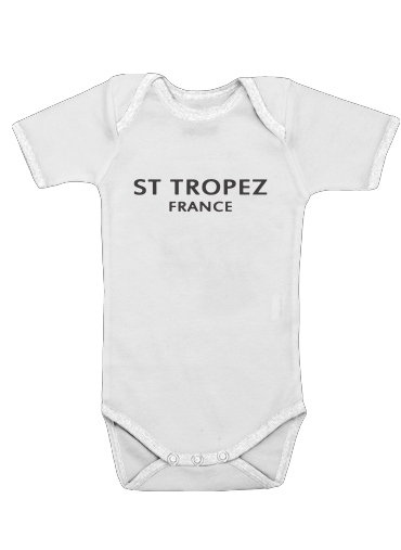  Saint Tropez France for Baby short sleeve onesies