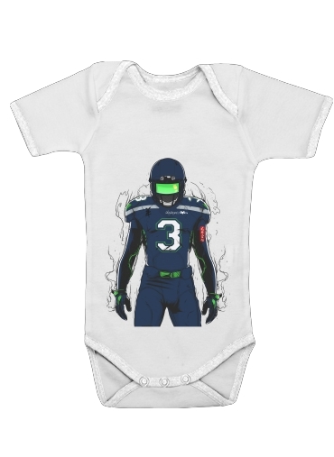  SB L Seattle for Baby short sleeve onesies