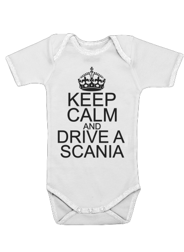  Scania Track for Baby short sleeve onesies