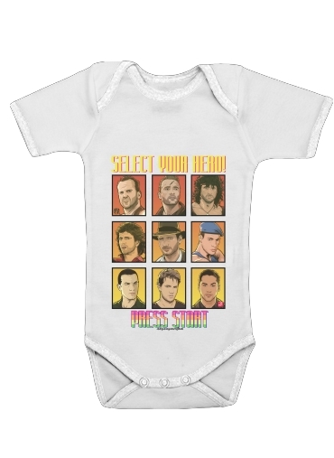  Select your Hero Retro 90s for Baby short sleeve onesies