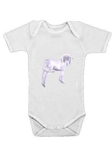  Silver Unicorn for Baby short sleeve onesies