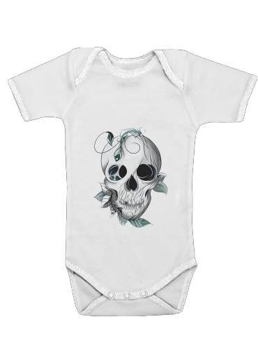 Skull Boho  for Baby short sleeve onesies