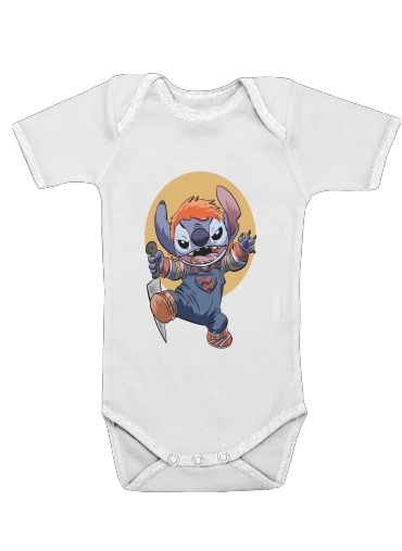  Stitch X Chucky Halloween for Baby short sleeve onesies