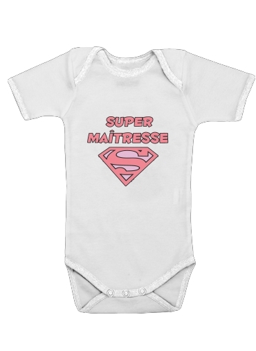  Super maitresse for Baby short sleeve onesies