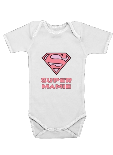  Super Mamie for Baby short sleeve onesies
