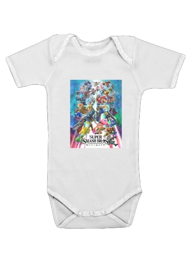  Super Smash Bros Ultimate for Baby short sleeve onesies