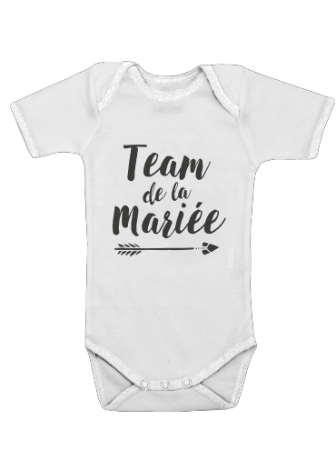  Team de la mariee for Baby short sleeve onesies