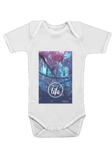  the jungle life for Baby short sleeve onesies
