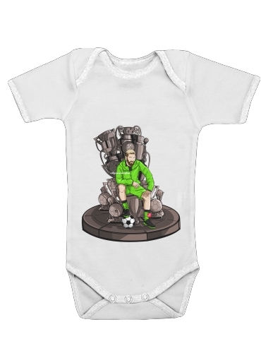  The King on the Throne of Trophies for Baby short sleeve onesies
