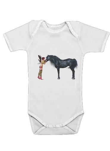  The Last Black Unicorn for Baby short sleeve onesies