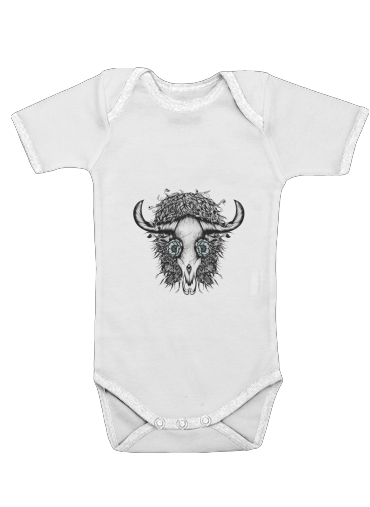  The Spirit Of the Buffalo for Baby short sleeve onesies