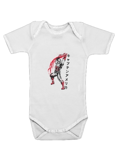  Traditional Captain for Baby short sleeve onesies