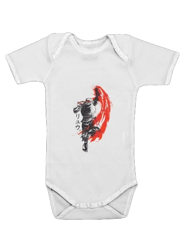  Traditional Fighter for Baby short sleeve onesies