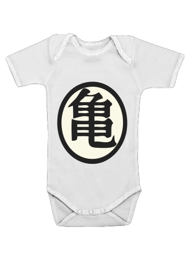  turtle symbol for Baby short sleeve onesies