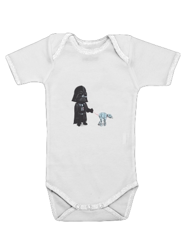 Walking The Robot for Baby short sleeve onesies