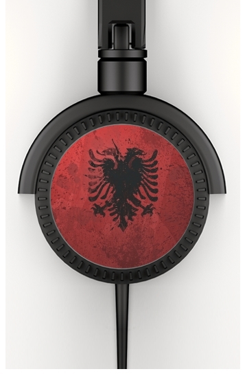  Albanie Painting Flag for Stereo Headphones To custom