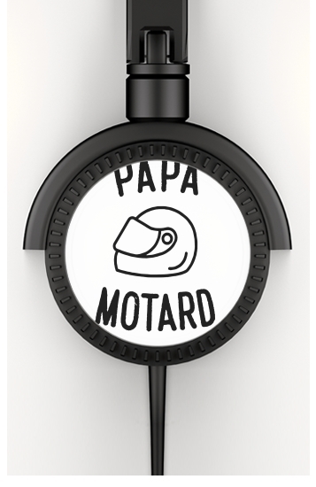 Papa Motard Moto Passion for Stereo Headphones To custom