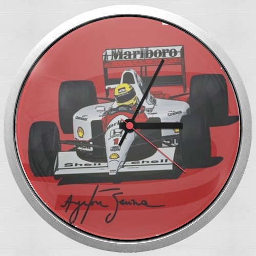  Ayrton Senna Formule 1 King for Wall clock