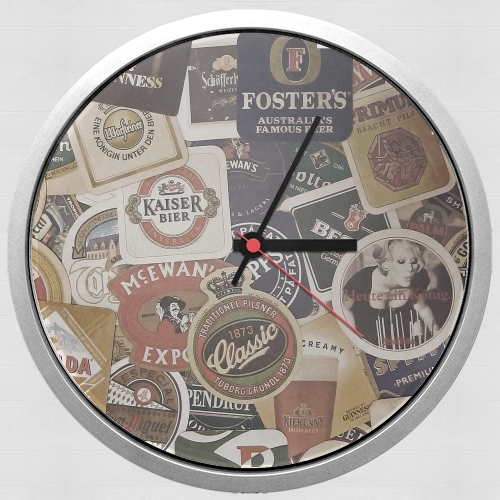  Beers of the world for Wall clock