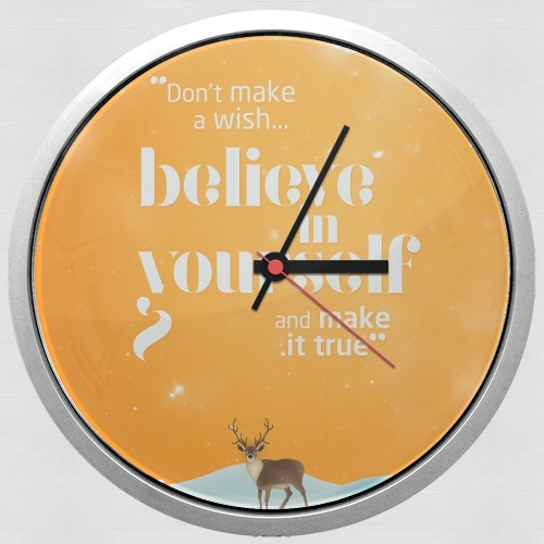  Believe in yourself for Wall clock