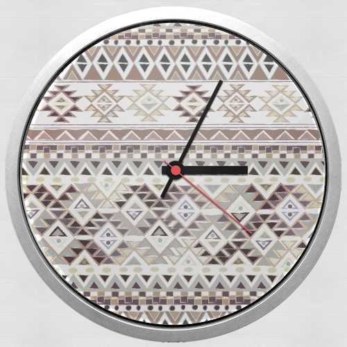  BROWN TRIBAL NATIVE for Wall clock