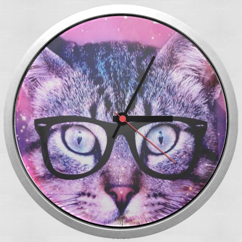  Cat Hipster for Wall clock