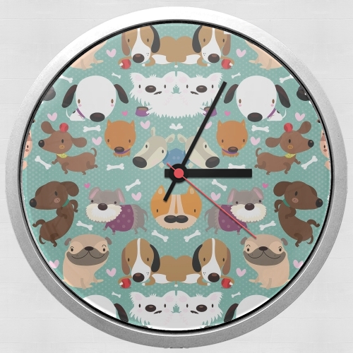  Dogs for Wall clock