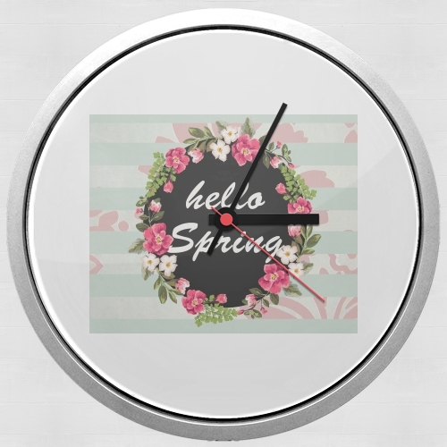  HELLO SPRING for Wall clock