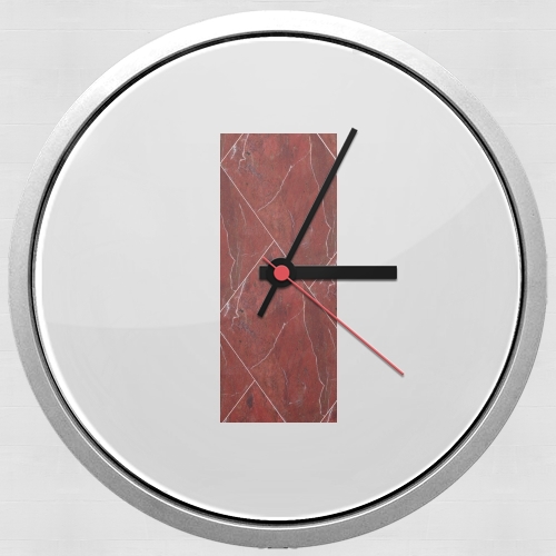  Minimal Marble Red for Wall clock