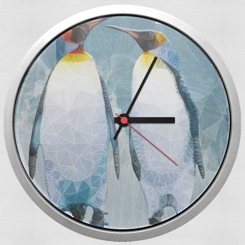  penguin love for Wall clock