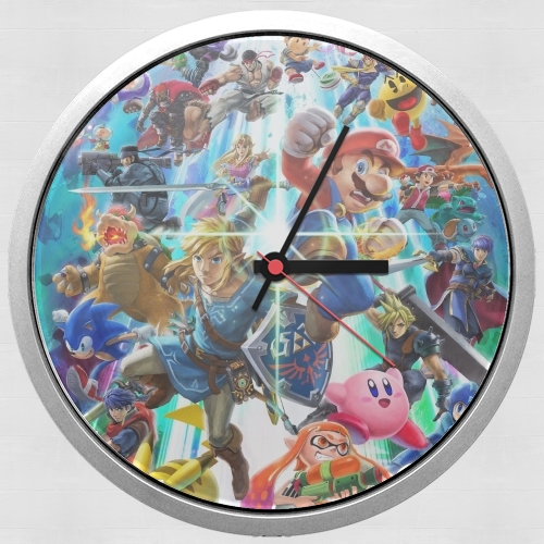  Super Smash Bros Ultimate for Wall clock