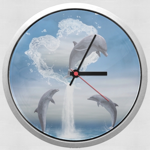  The Heart Of The Dolphins for Wall clock