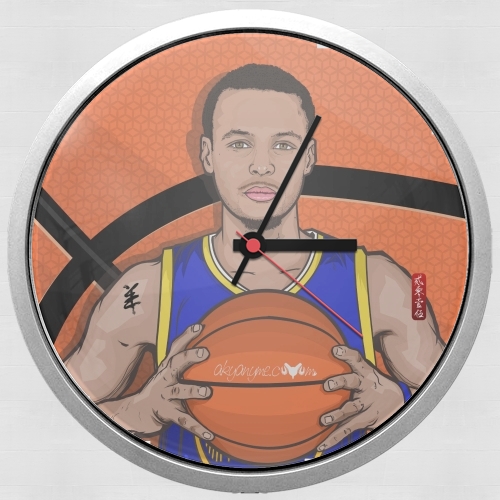 The Warrior of the Golden Bridge - Curry30 for Wall clock