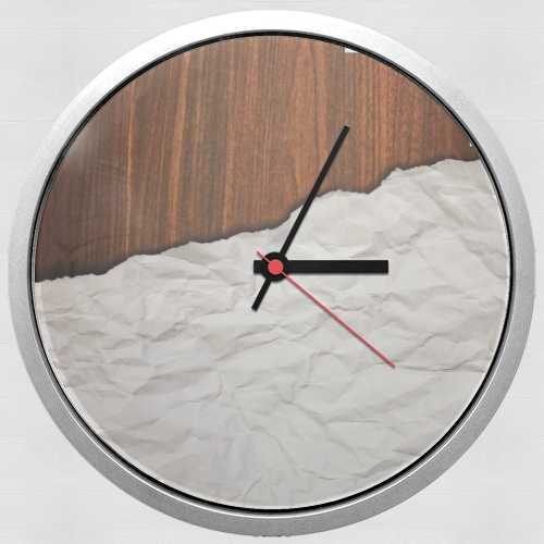  Wooden Crumbled Paper for Wall clock
