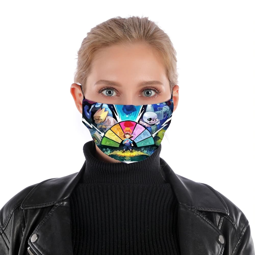  Undertale Art for Nose Mouth Mask